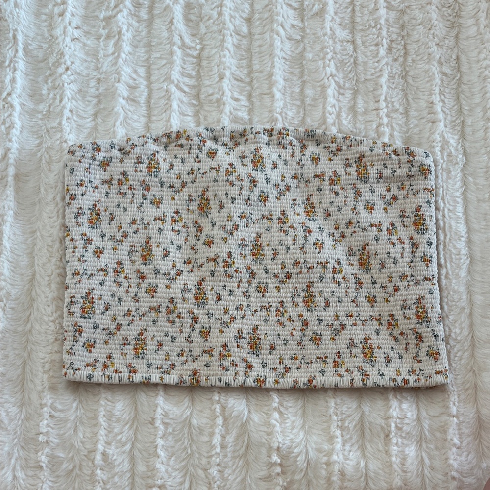 American Eagle Floral Tube Top